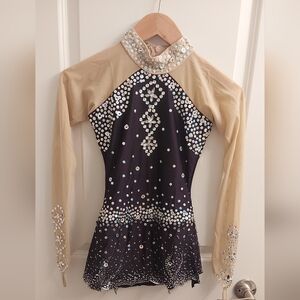 Figure skating competition dress